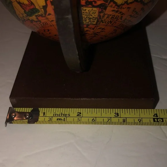 Vintage MCM Rotating Globe Bookends made in Italy - Picture 10 of 10